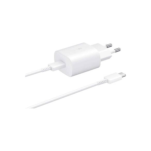 Samsung TA800 Fast Charging 25W Type-C ÇıkıŞlı Şarj Aleti Beyaz
