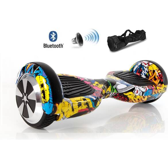 Smart Balance Hoverboard Smart Scooter Elektrikli Kaykay Bluetooth Speaakerlı Çanta Hediye