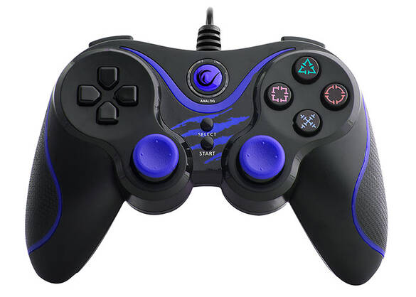 Snopy Rampage SG-R601 PS3/PC Mavi USB 1.8m Joypad