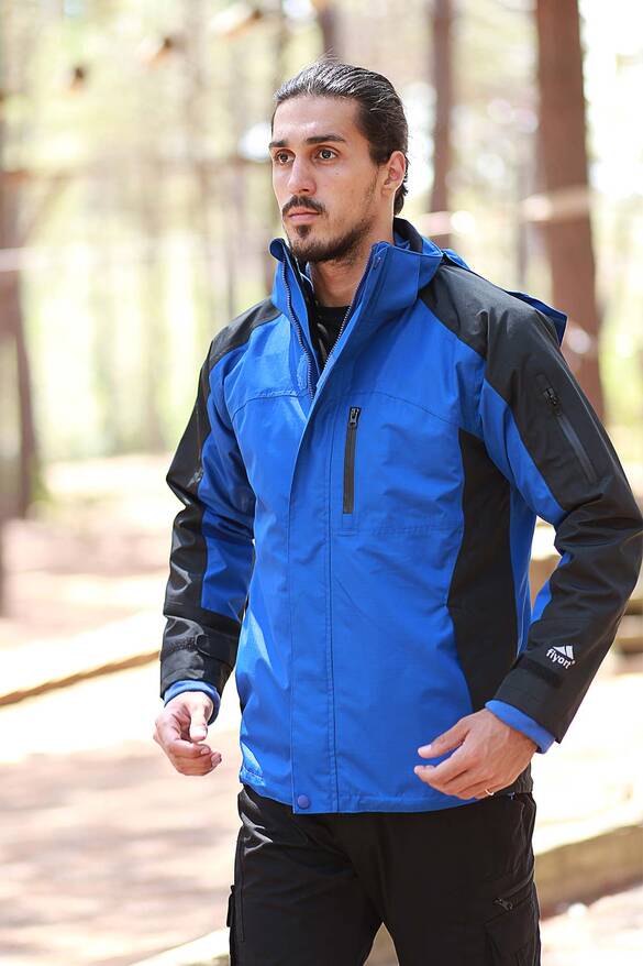 SOGNE 3 İN 1 SAKS MAVİSİ MONT