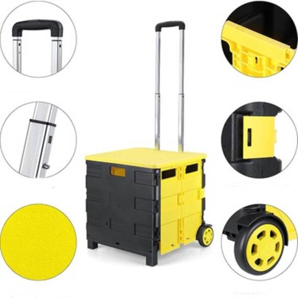 Staxx Power Katlanır Ultra Premium Çok Fonksiyonlu Taşıma Arabası 100 kg