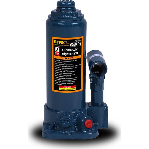 Staxx Power Pro 3 Ton Kapasiteli Araba Krikosu 5 Yıl Garantili Germany Quality 41.3 cm Max