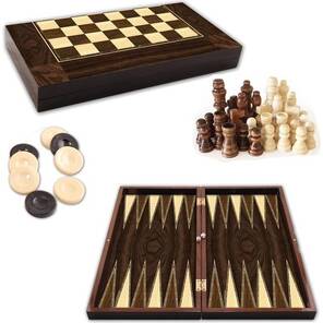 Ahşap Tavla Satranç Piyonu Tavla Pulu Tavla Dama Seti Takımı