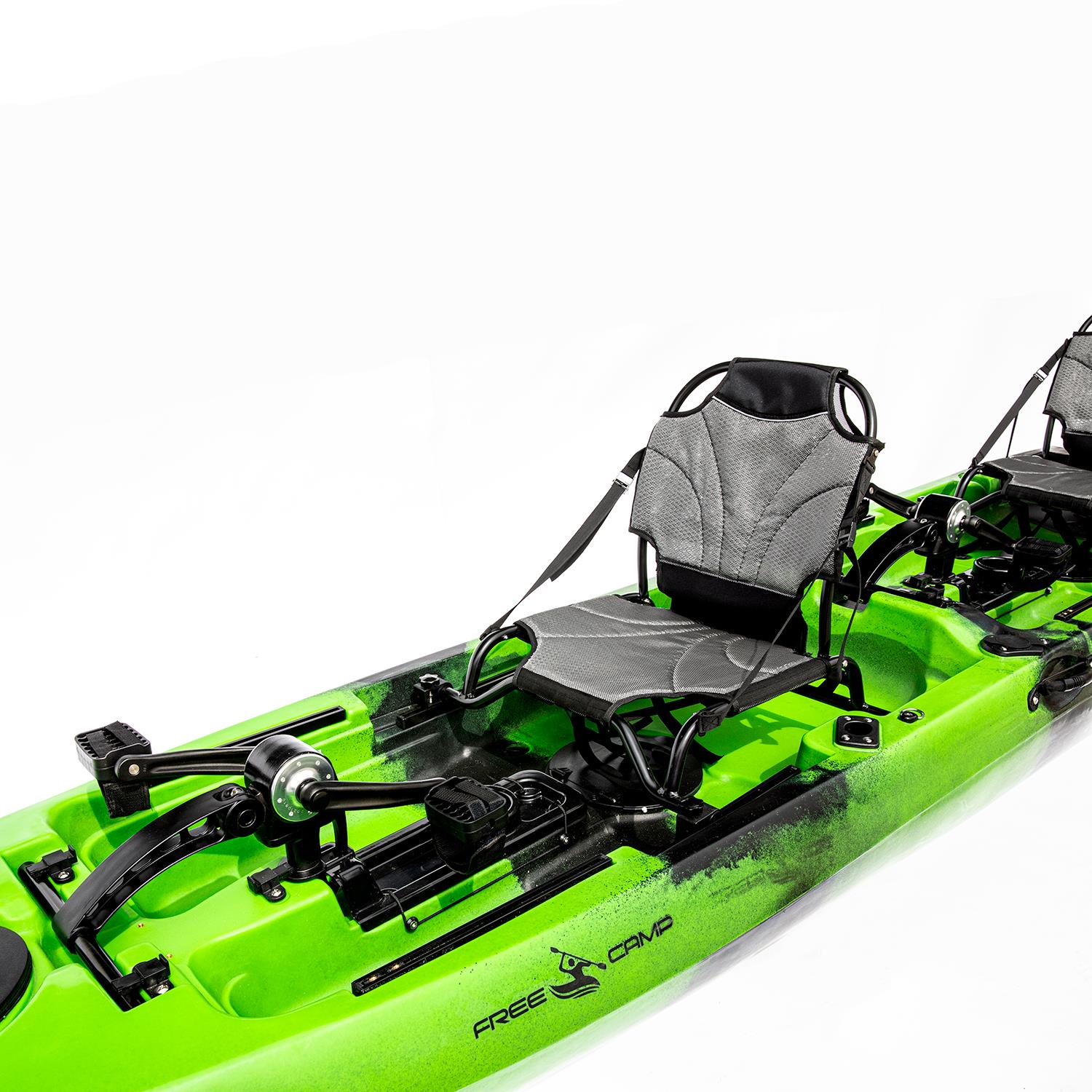 FreeCamp Double Pedallı Kano-YEŞİL