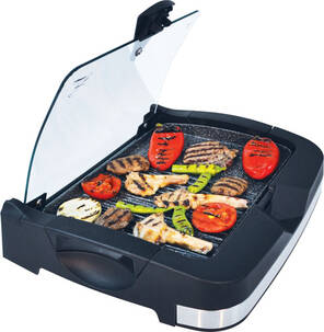 GAZZELLA BRB 3000 CAM KAPAKLI 2400W DUMANSIZ IZGARA