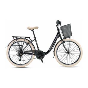 Kron Tetra 3.0 26 Jant Kadın Şehir Bisikleti 2021 Model Sepetli Bisiklet