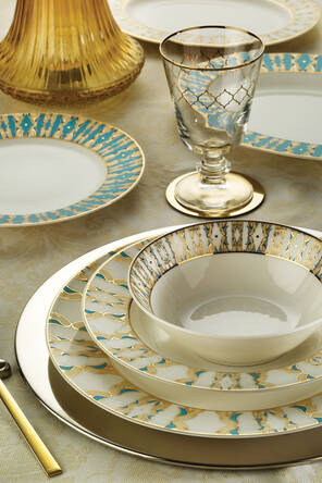 Kütahya Porselen Bone Kalipso 68 Parça 12 Kişilik Yemek Takımı 10358