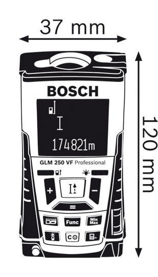 Bosch GLM 250 VF + BT 150 TRİPOD Uzaklık Ölçer