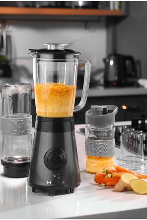 NG Home Retro Plus Smoothie Blender Antrasit
