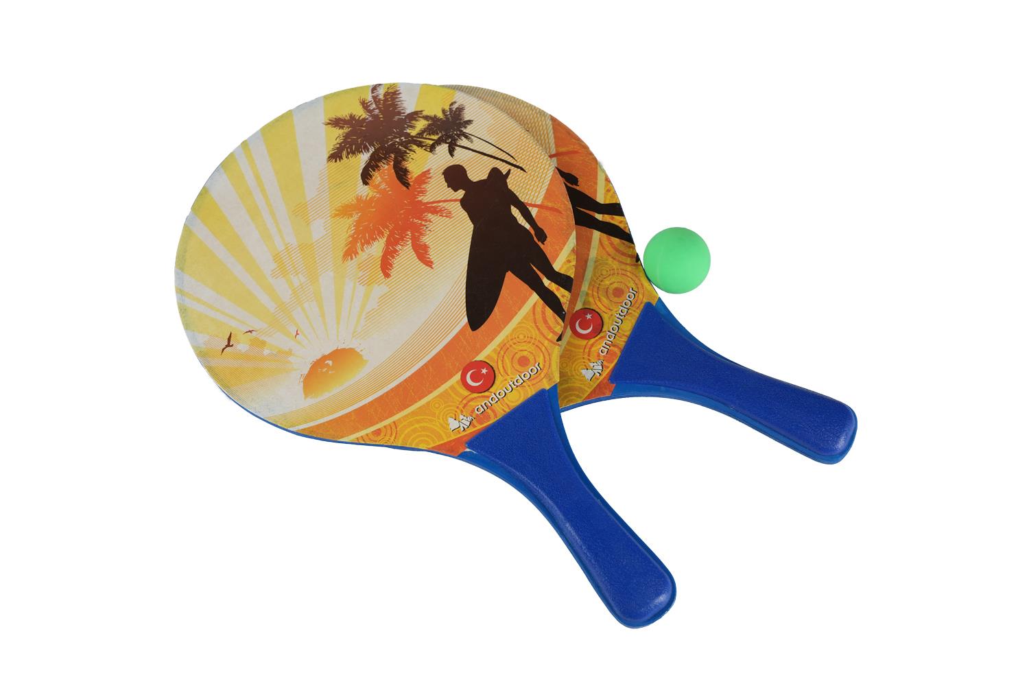 Andoutdoor Plaj Raketi Seti-SUNNY