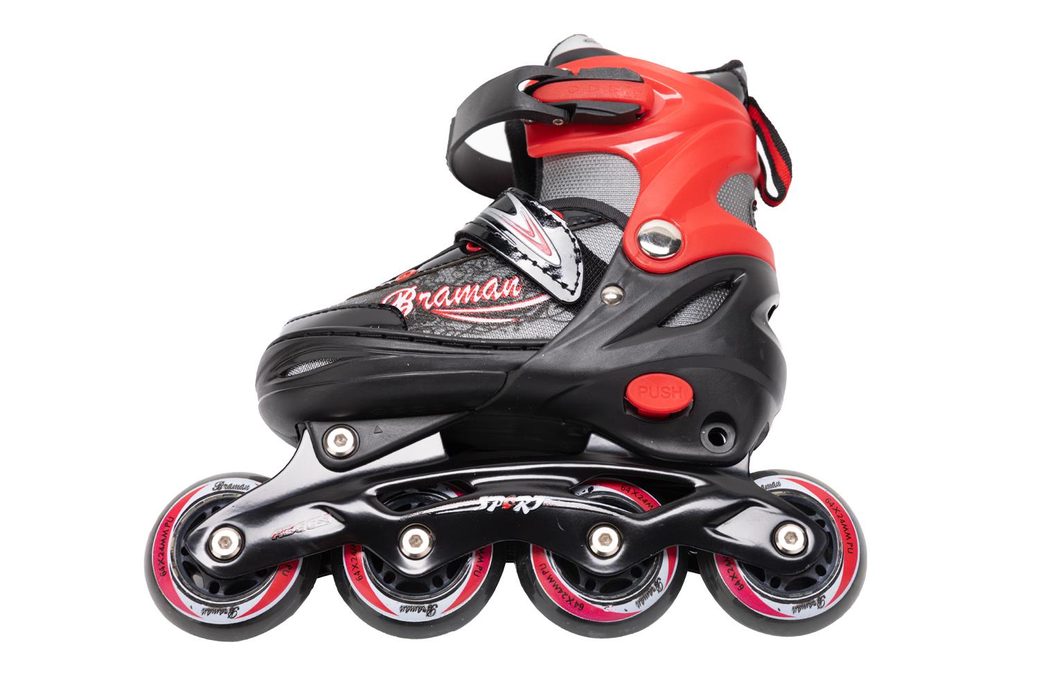 Xslide Inline Super Paten-KIRMIZI