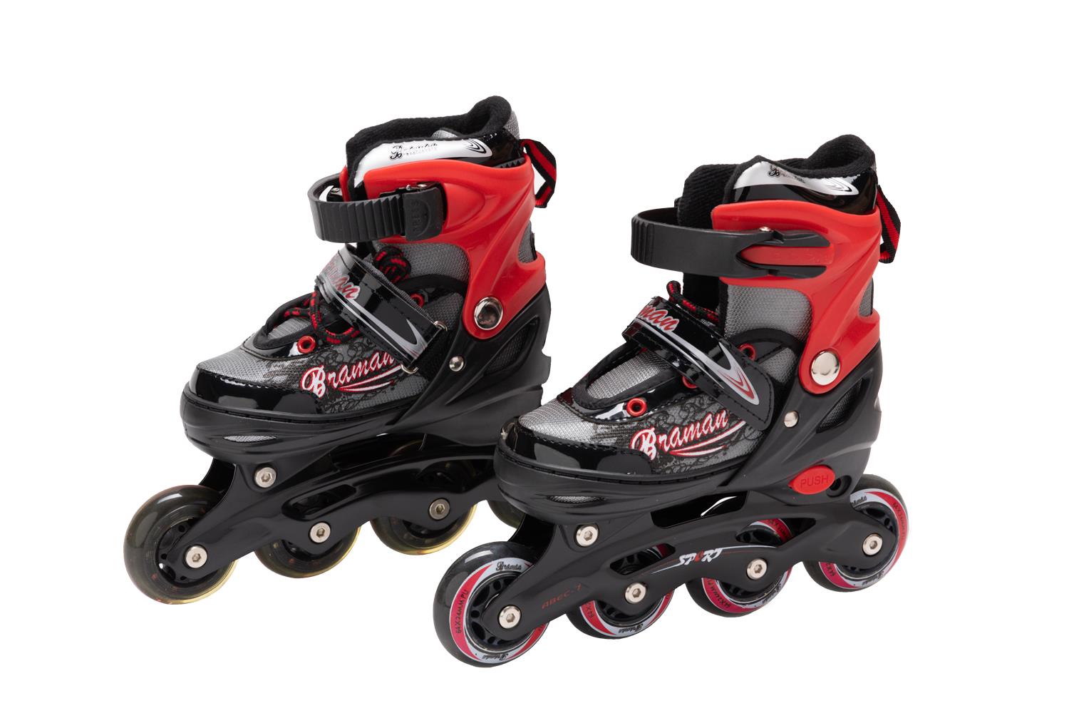 Xslide Inline Super Paten-KIRMIZI